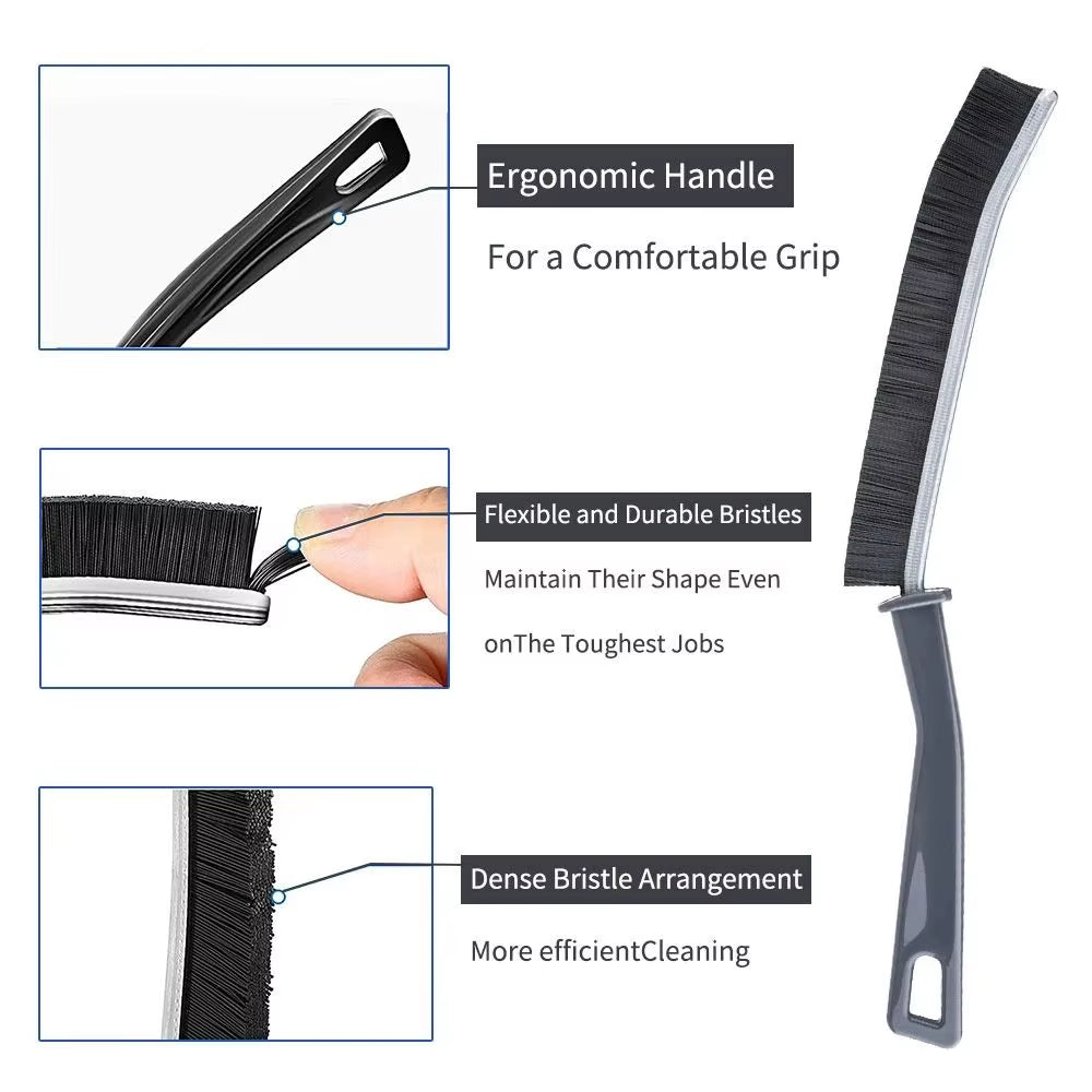 6/3Pcs Durable Grout Gap Cleaning Brush Kitchen Toilet Tile Joints Dead Angle Hard Bristle Cleaner Brushes for Shower Floor Line