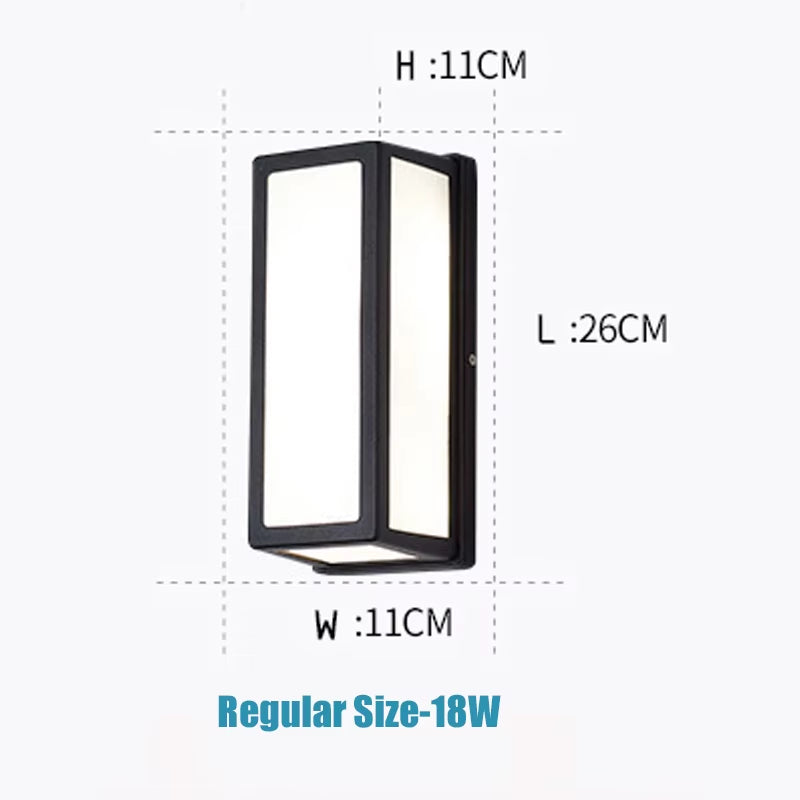 LED Outdoor Lights Motion Sensor Outdoor Wall Light Waterproof IP65 Outdoor Wall Lamp Garden Lights Street Lamp Outdoor Lighting