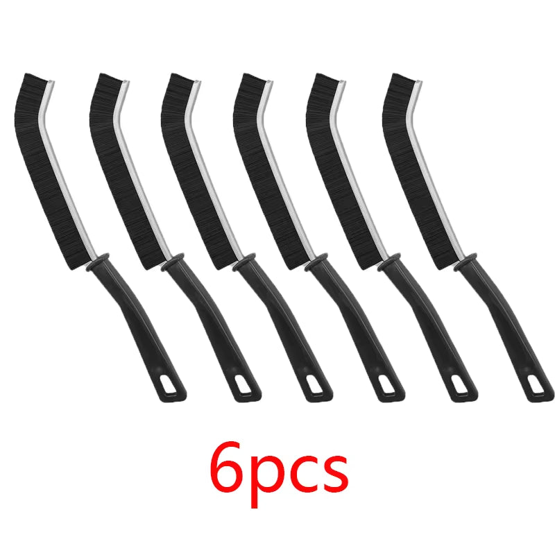 6/3Pcs Durable Grout Gap Cleaning Brush Kitchen Toilet Tile Joints Dead Angle Hard Bristle Cleaner Brushes for Shower Floor Line